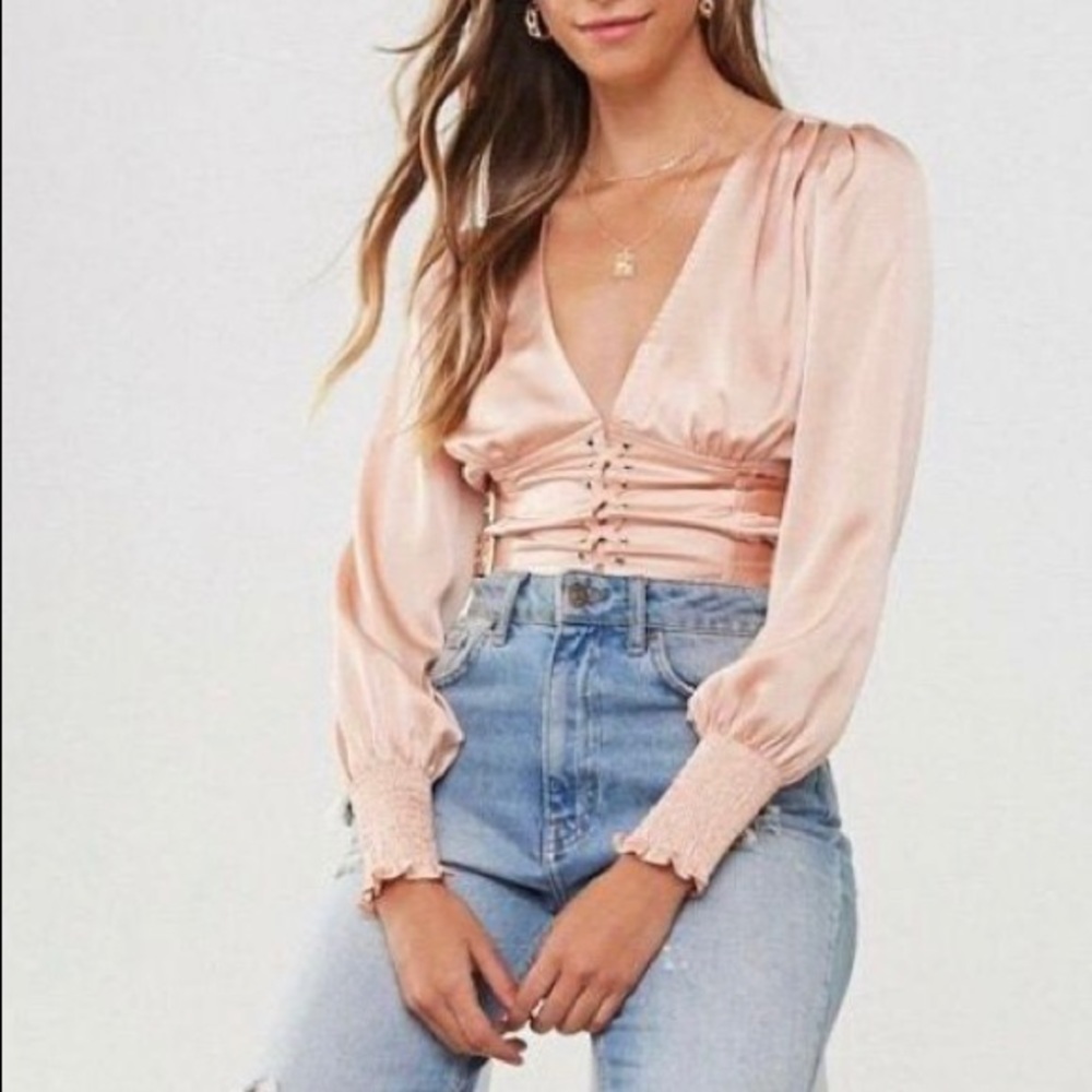 Forever 21 Silk Blouse